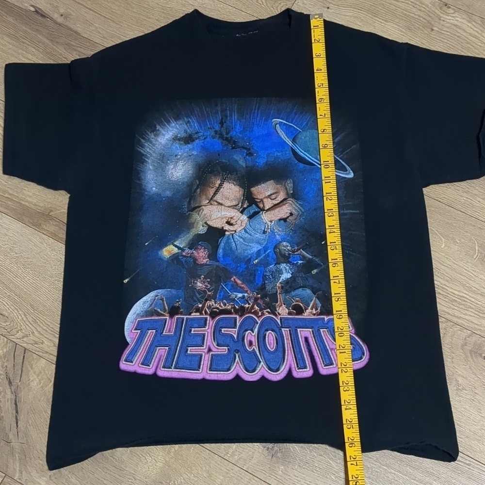 The Scott’s Rap Tee Kid Cudi Travis Scott T-Shirt Size Large - Picture 6 of 8